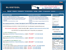 Tablet Screenshot of blisstool.com